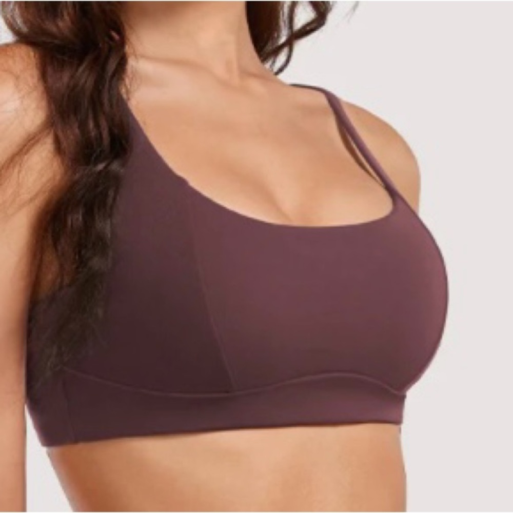 Women's Seamless Sports Bra - Purple